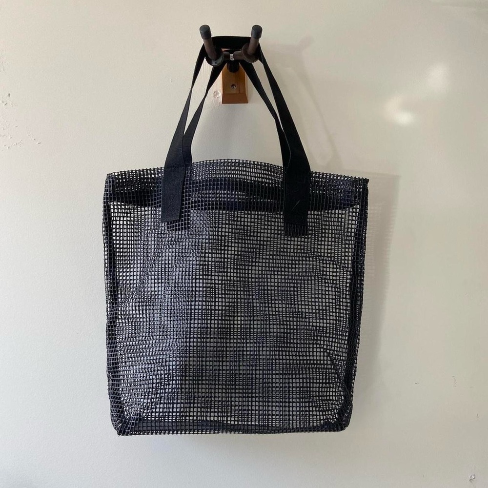 Black Mesh tote bag